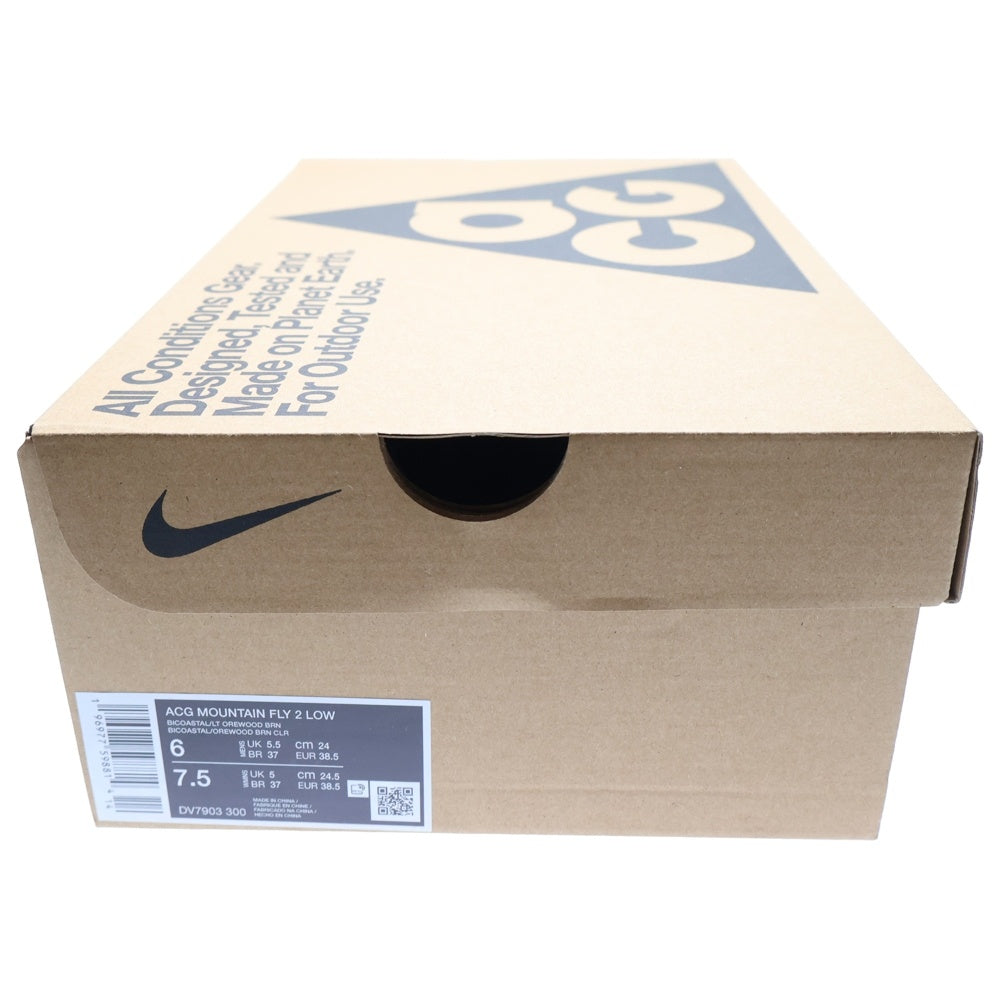 NIKE ACG(ナイキエーシージー) MOUNTAIN FLY 2 LOW マウンテン フライ ローカットスニーカー レディース グリーン/ホワイト US6/24cm DV7903-300