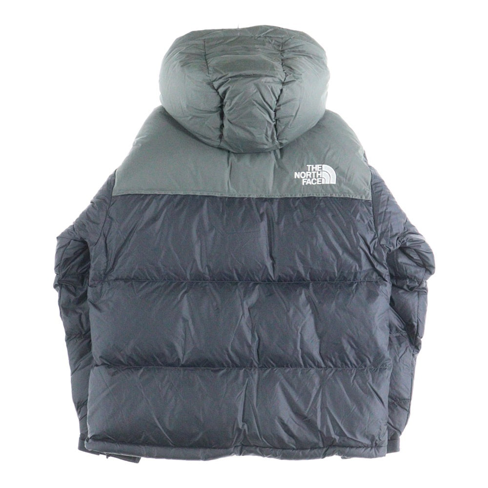 THE NORTH FACE(ザノースフェイス) NUPTSE HOODIE ヌプシフーディー ジップアップ ダウン ジャケット ブラック/グレー ND92559