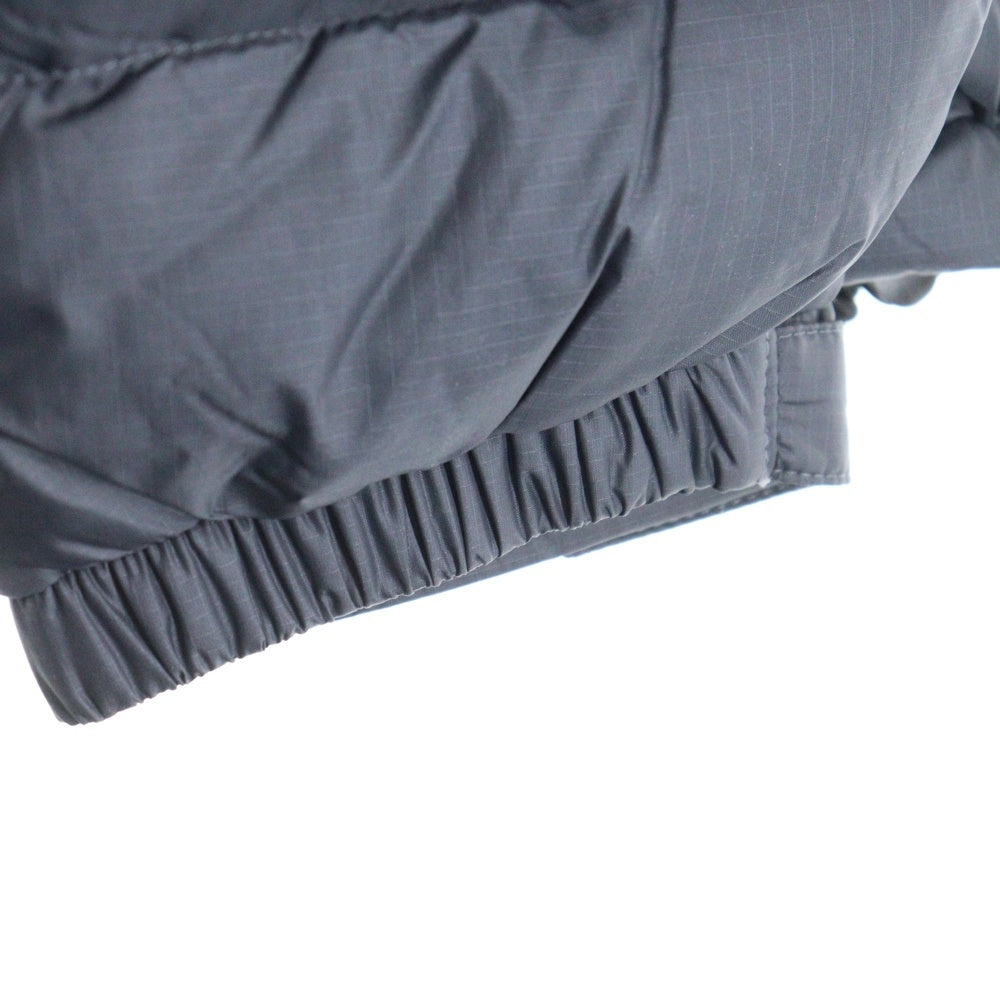 THE NORTH FACE(ザノースフェイス) NUPTSE HOODIE ヌプシフーディー ジップアップ ダウン ジャケット ブラック/グレー ND92559