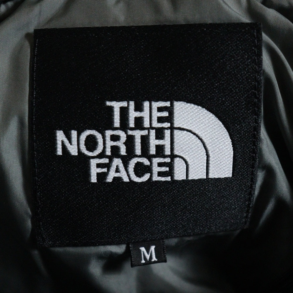 THE NORTH FACE(ザノースフェイス) NUPTSE HOODIE ヌプシフーディー ジップアップ ダウン ジャケット ブラック/グレー ND92559