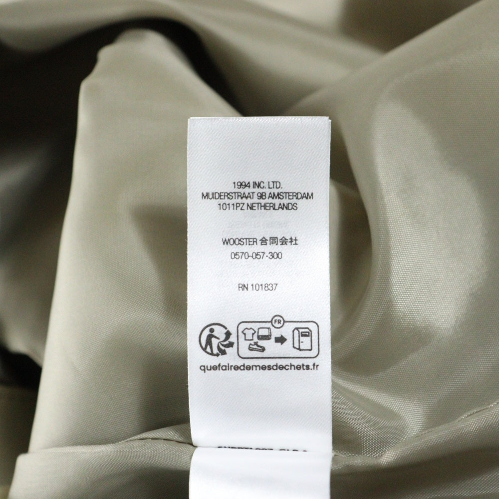 SUPREME(シュプリーム) 23AW S/S Leather Work Shirt ショートスリーブ 半袖 レザーワークシャツ ベージュ