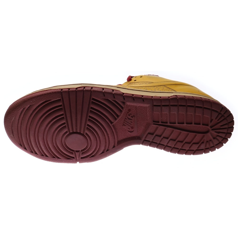 NIKE SB(ナイキエスビー) 【観賞用 2005年製】 DUNK LOW 1 PIECE ダンク ワンピース ローカットスニーカー イエロー US10.5/28.5cm 311611-331