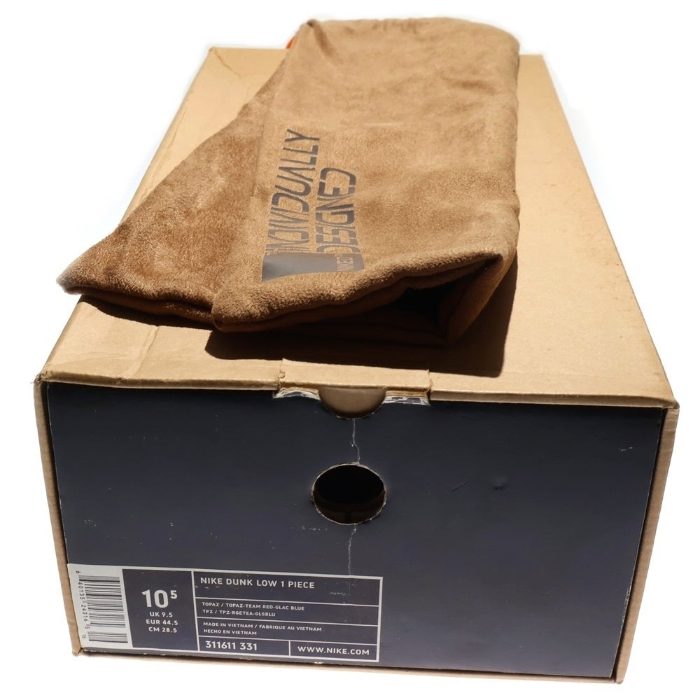 NIKE SB(ナイキエスビー) 【観賞用 2005年製】 DUNK LOW 1 PIECE ダンク ワンピース ローカットスニーカー イエロー US10.5/28.5cm 311611-331
