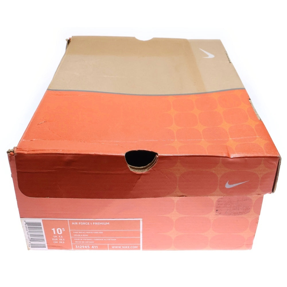 NIKE SB(ナイキエスビー) 【観賞用 2006年製】 AIR FORCE 1 All-Star エアフォース 1 オールスター ローカットスニーカー ブルー/レッド US10.5/28.5cm 312945-411