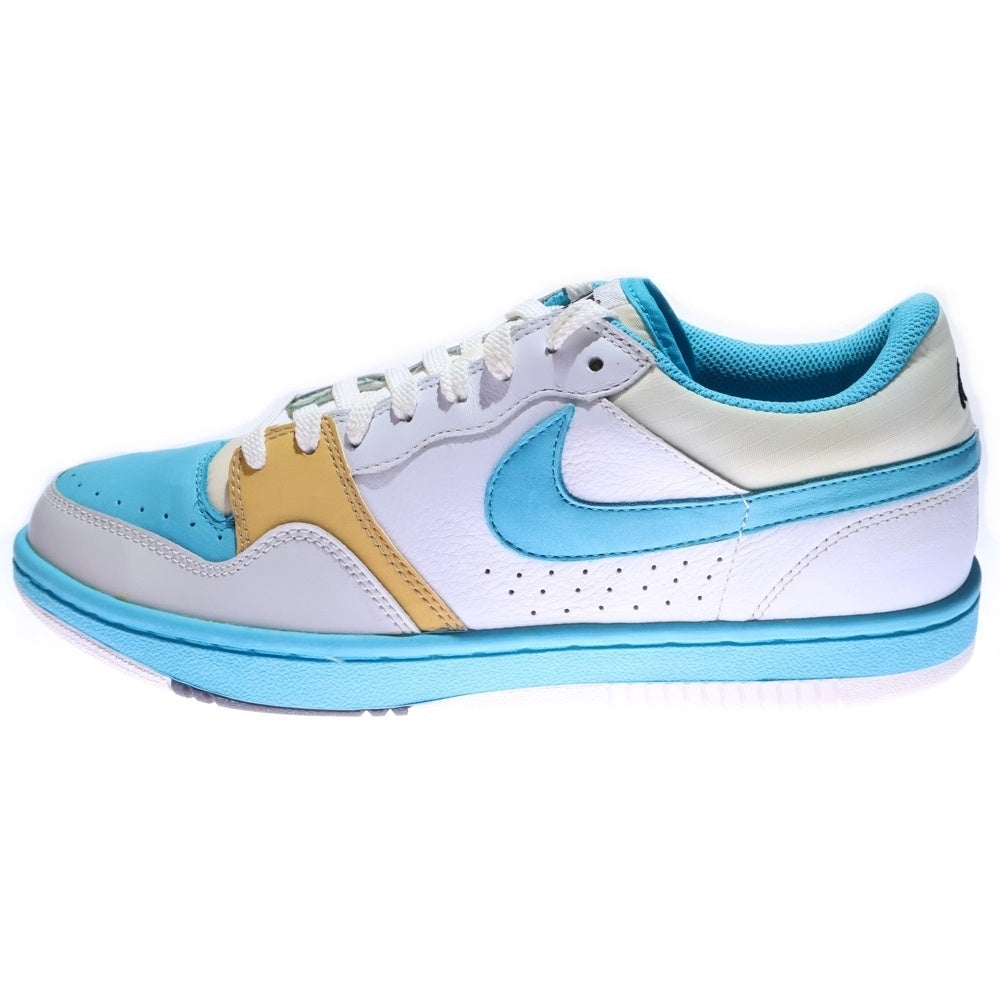 NIKE SB(ナイキエスビー) 【観賞用 2006年製】 ×STUSSY COURT FORCE LOW ステューシー コートフォース ホワイト/ブルー US11/29cm 314209-142