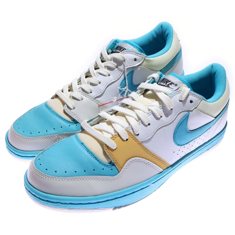 NIKE SB(ナイキエスビー) 【観賞用 2006年製】 ×STUSSY COURT FORCE LOW ステューシー コートフォース ホワイト/ブルー US11/29cm 314209-142