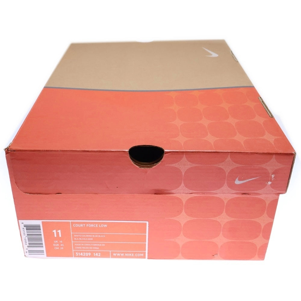 NIKE SB(ナイキエスビー) 【観賞用 2006年製】 ×STUSSY COURT FORCE LOW ステューシー コートフォース ホワイト/ブルー US11/29cm 314209-142