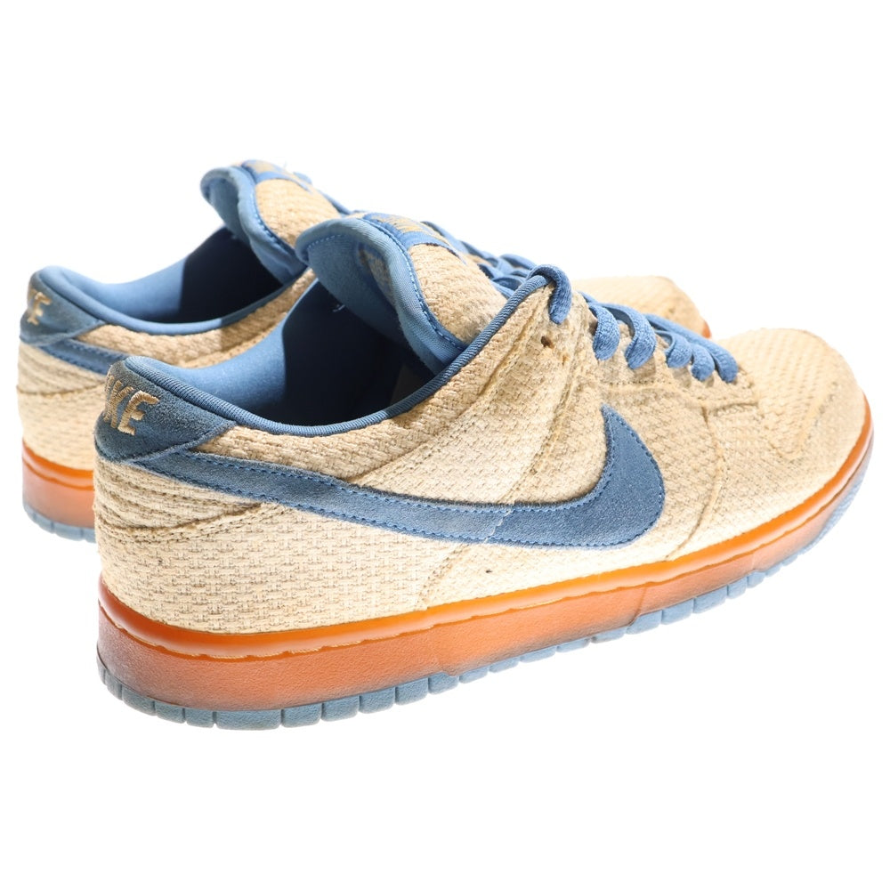 NIKE SB(ナイキエスビー) 【観賞用 2003年製】 DUNK LOW BLUE HEMP ダンク ブルーヘンプ ローカットスニーカー ベージュ/ブルー US10.5/28.5cm 304292-741