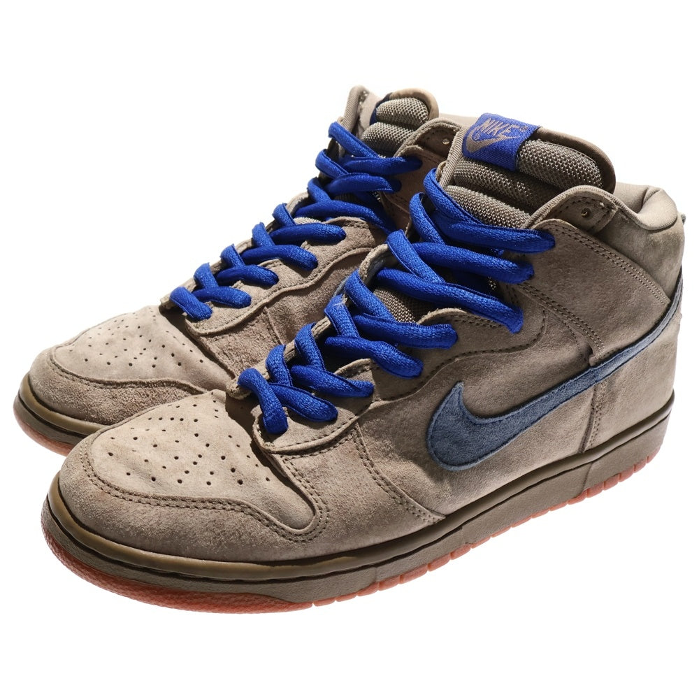 NIKE SB(ナイキエスビー) 【観賞用 2003年製】 DUNK HIGH IRON ダンク アイロン ハイカットスニーカー グレー US11/29cm 305050-241