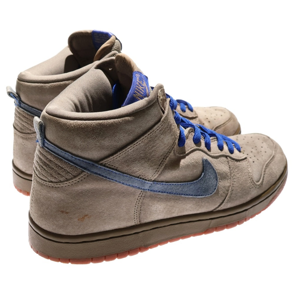 NIKE SB(ナイキエスビー) 【観賞用 2003年製】 DUNK HIGH IRON ダンク アイロン ハイカットスニーカー グレー US11/29cm 305050-241