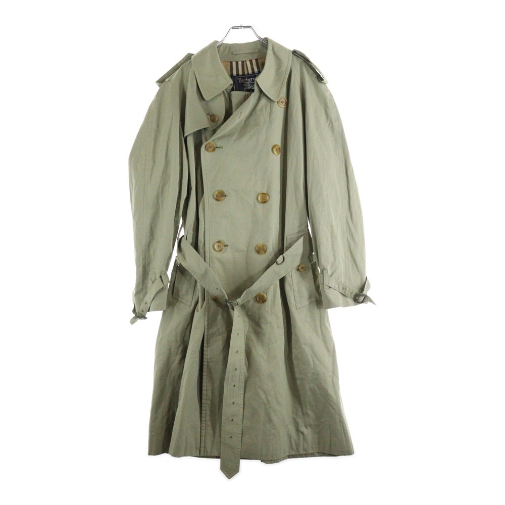 BURBERRY(バーバリー) 8B 裏地ノバチェック ベルテッド デザイン コットン トレンチコート ベージュ