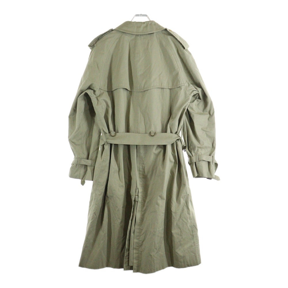 BURBERRY(バーバリー) 8B 裏地ノバチェック ベルテッド デザイン コットン トレンチコート ベージュ