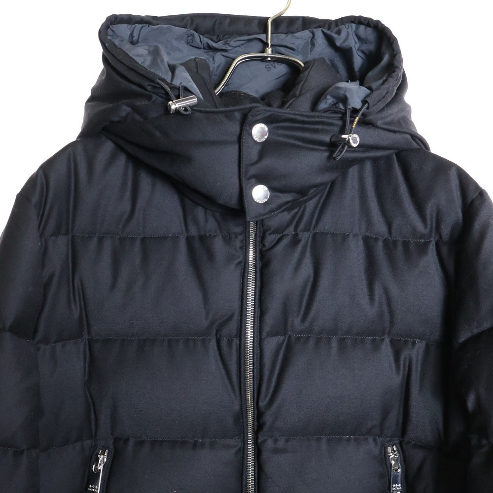 TATRAS(タトラス) 21AW DOMIZIANO ドミツィアーノ ナイロンフーデッド ダウンジャケット ブラック MTAT21A4289-D