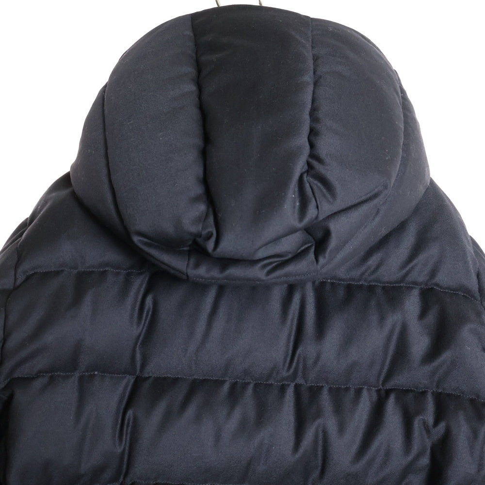 TATRAS(タトラス) 21AW DOMIZIANO ドミツィアーノ ナイロンフーデッド ダウンジャケット ブラック MTAT21A4289-D