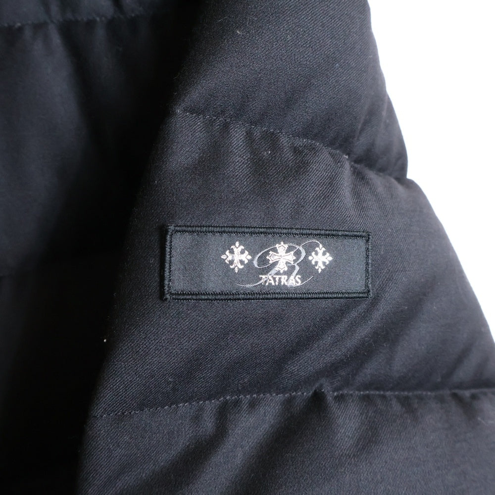 TATRAS(タトラス) 21AW DOMIZIANO ドミツィアーノ ナイロンフーデッド ダウンジャケット ブラック MTAT21A4289-D