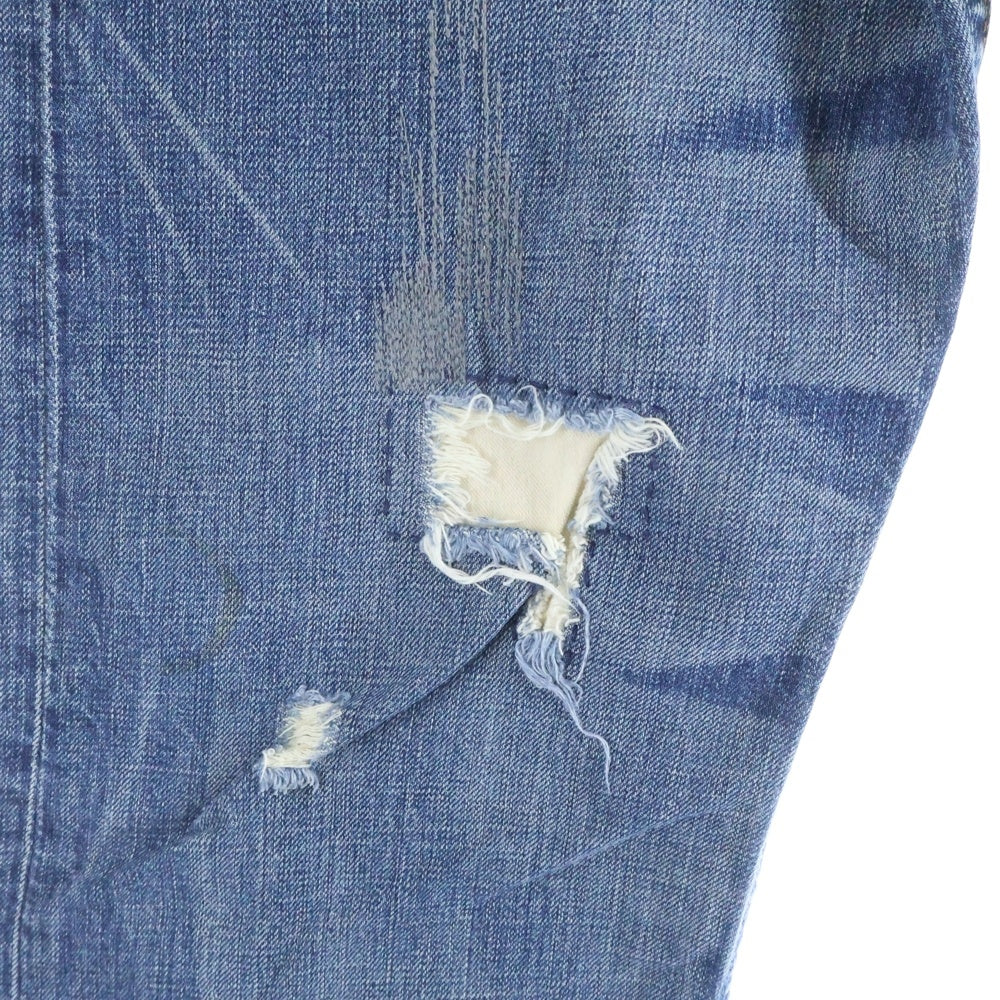 Levi's(リーバイス) 00S VINTAGE 501 両面スモールe ボタン裏359 ボタンフライストレートデニムパンツ ジーンズ インディゴ 501-01