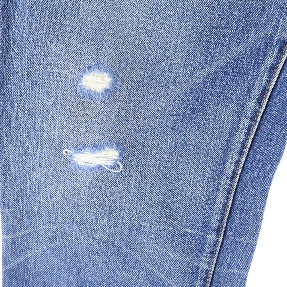 Levi's(リーバイス) 501XX 1947年復刻 片面BIG E バレンシア工場 ボタン裏555 ボタンフライストレートデニムパンツ ジーンズ インディゴ 47501 0181