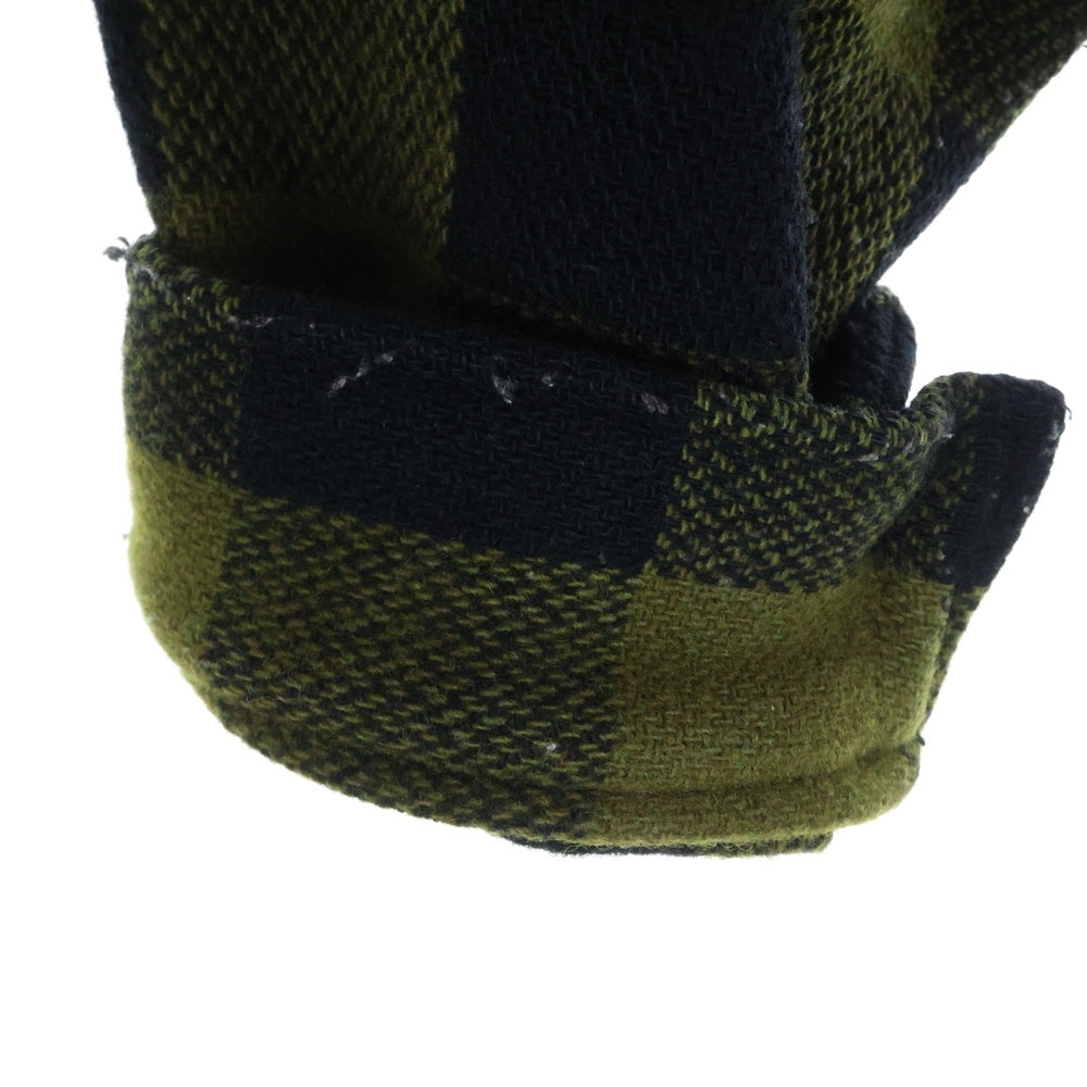 TENDERLOIN(テンダーロイン) T-BUFFALO JACKET バッファローチェック チェーンステッチ ジャケット オリーブ/ブラック