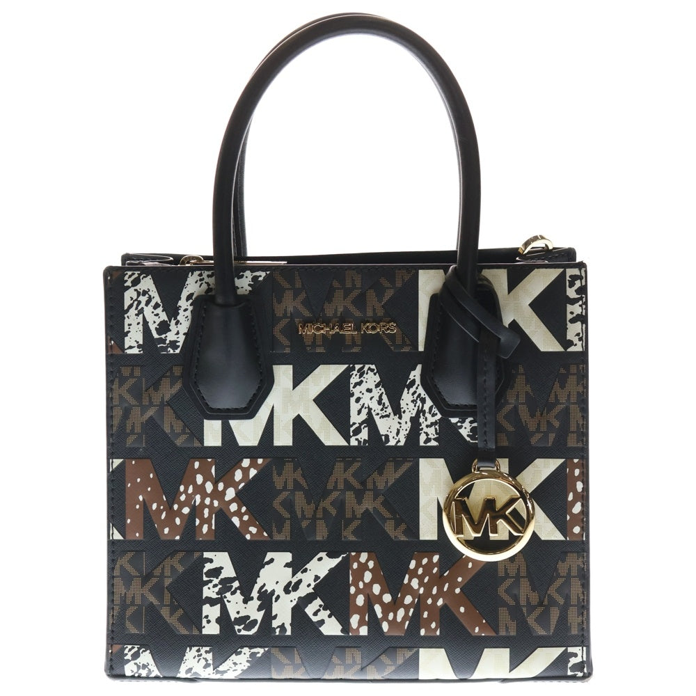 MICHAEL KORS(マイケルコース) MERCER マーサー ミディアム 総柄 ハンドバッグ マルチカラー 35F1GM9M6L レディース