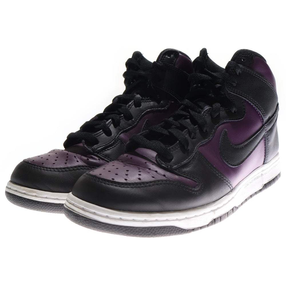 NIKE(ナイキ) ×FRAGMENT DUNK HIGH CITY PACK BEIJING フラグメント ダンク シティパック 北京 ハイカットスニーカー ブラック/パープル US10/28cm DJ0382-600