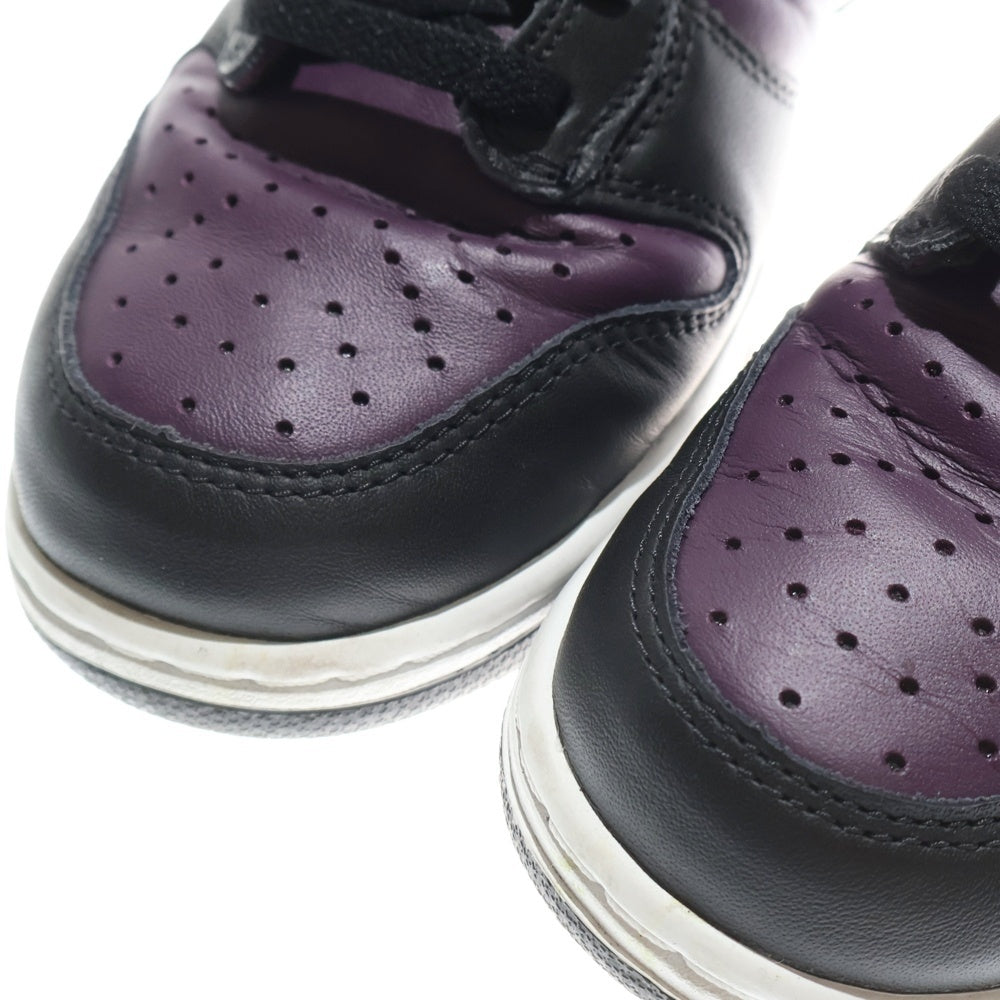 NIKE(ナイキ) ×FRAGMENT DUNK HIGH CITY PACK BEIJING フラグメント ダンク シティパック 北京 ハイカットスニーカー ブラック/パープル US10/28cm DJ0382-600