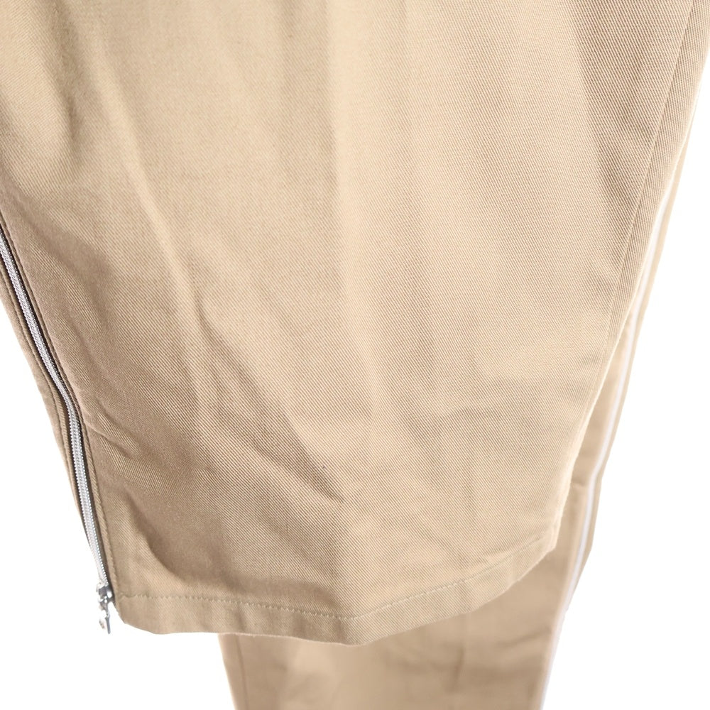 UNDERCOVER(アンダーカバー) 21AW ×WTAPS T/C TWILL SIDE ZIP 2TUCK PT ツイルサイドジップ 2タック パンツ ベージュ UC1B9501