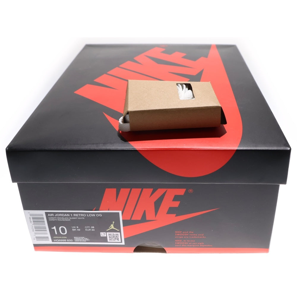 NIKE(ナイキ) AIR JORDAN 1 RETRO LOW OG CHICAGO エアジョーダン レトロ シカゴ ローカットスニーカー レッド/ホワイト US10/28cm HQ6998-600