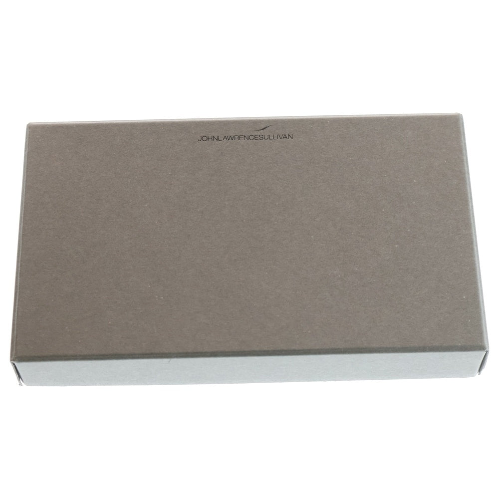 JOHN LAWRENCE SULLIVAN(ジョンローレンスサリバン) LEATHER LONG WALLET カウハイド レザー ジップアップロングウォレット 長財布 ブラック/シルバー JLS-08-04 レディース