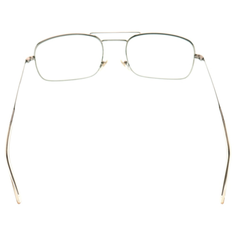 VINTAGE(ヴィンテージ) 50-60S VINTAGE FRENCH AVIATOR SUGLASSES ダブルブリッジ スクエア型 サングラス 眼鏡 アイウェア シルバー レディース