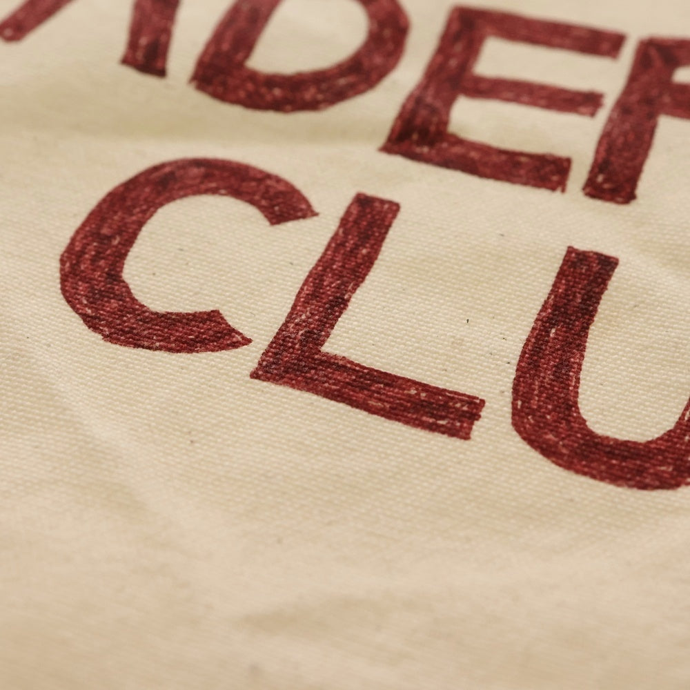 VISVIM(ヴィスヴィム) 18SS READERS CLUB CANVAS TOTE コットンキャンバス トートバッグ アイボリー 0118303003004 レディース