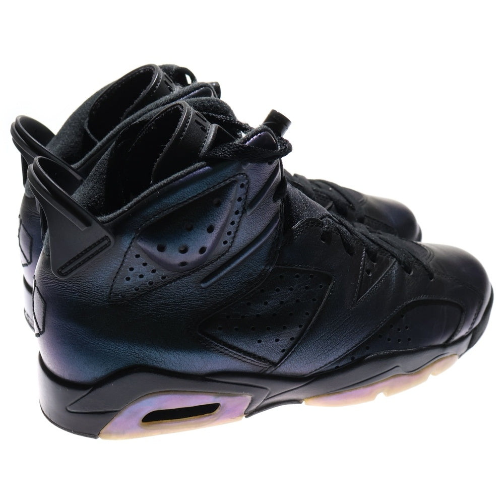 NIKE(ナイキ) AIR JORDAN 6 RETRO All Star 2017 Chameleon エアジョーダン6 レトロ オールスター ハイカットスニーカー ブラック US8.5/26.5cm 907961-015
