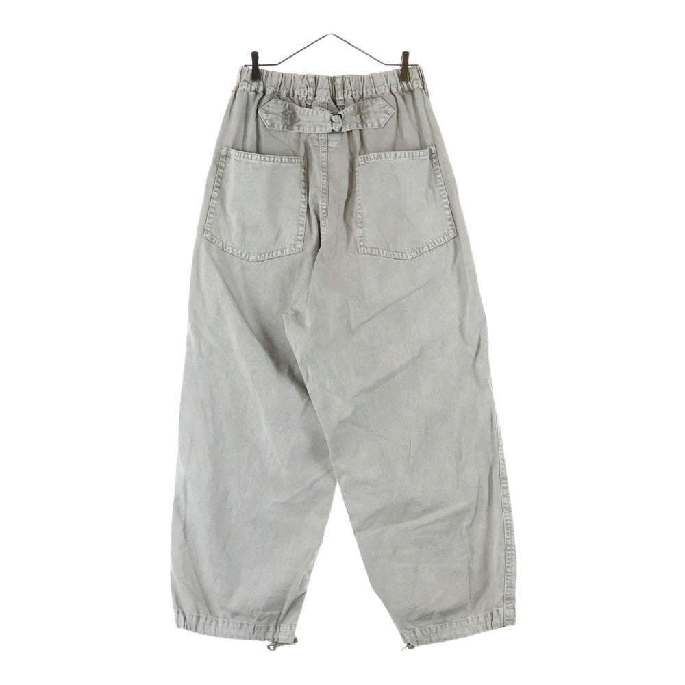 MAISON MIHARAYASUHIRO(メゾンミハラヤスヒロ) 24SS DENIM BAKER PANTS ベイカー デニムパンツ ジーンズ グレー A12PT022