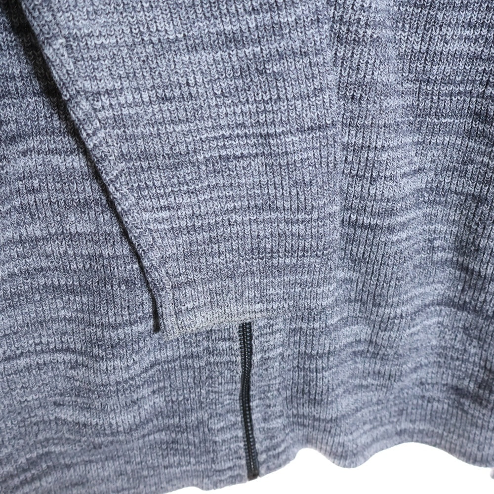 ARMANI(アルマーニ) 15SS ハイゲージ ジップアップ ニット カーディガン グレー