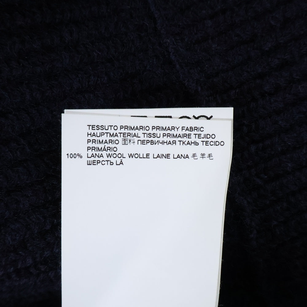 Maison Margiela(メゾンマルジェラ) 19AW DRIVERS KNIT ウール ジップアップ ドライバーズニット ネイビー S50GP0143 S16769