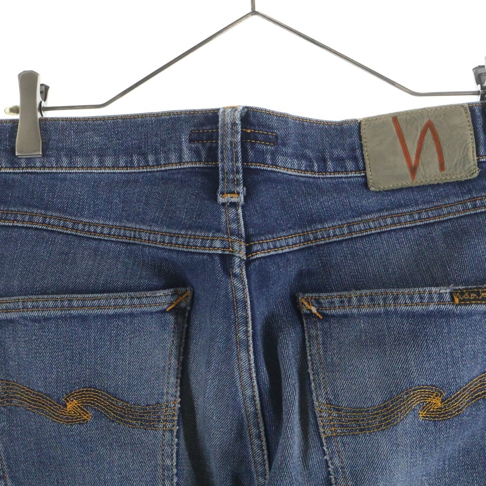 nudie jeans(ヌーディージーンズ) ジップフライ スキニーデニムパンツ インディゴ SE556628927701