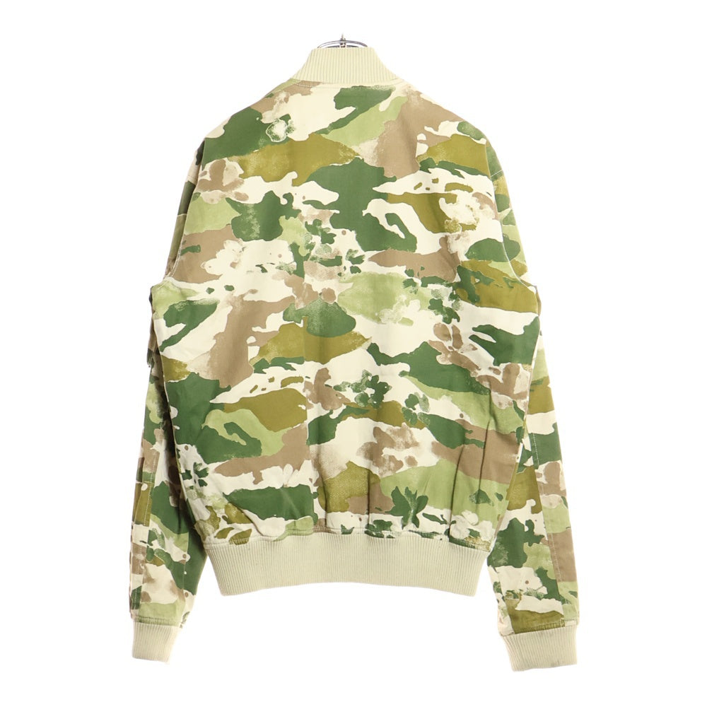 DEUS EX MACHINA(デウスエクスマキナ) ELIAS CAMO BOMBER カモ柄ボンバージャケット ジップアップブルゾン カーキ DMP76459