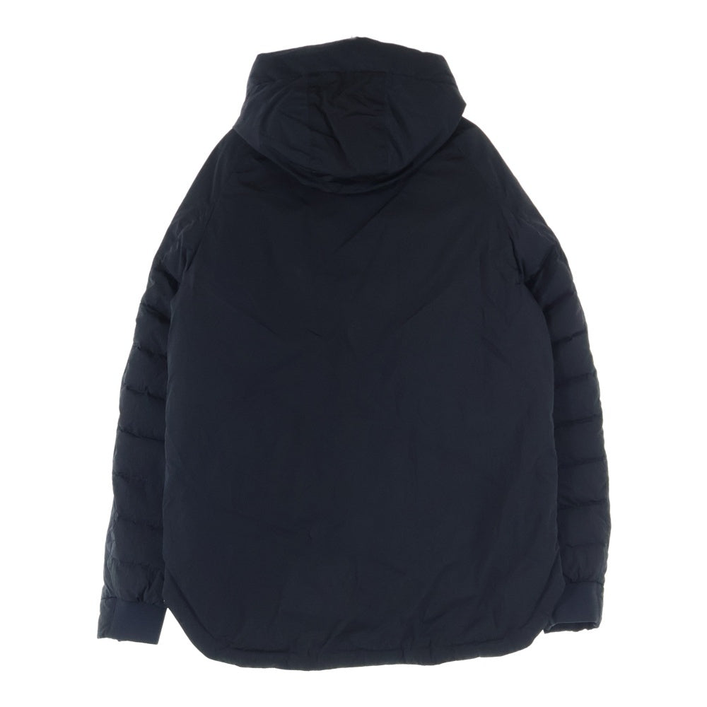 TATRAS(タトラス) 23AW IGLAILE イグライル ジップアップ フーデット グースダウンジャケット ブラック MTLA23A4181-D