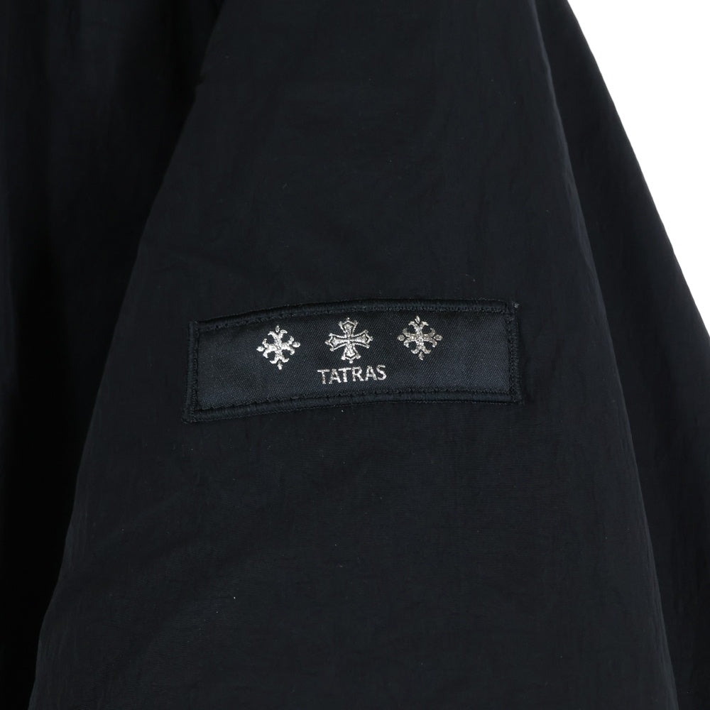 TATRAS(タトラス) 23AW IGLAILE イグライル ジップアップ フーデット グースダウンジャケット ブラック MTLA23A4181-D