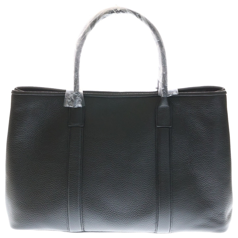 BARNEYS NEWYORK(バーニーズ ニューヨーク) ×Mercedes Benz メルセデスベンツ シルバーエンブレム レザートートバッグ ブラック レディース