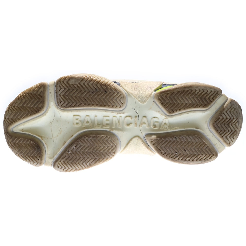 BALENCIAGA(バレンシアガ) TRIPLE S GRIS-CLAIR トリプルエス ダッド ローカットスニーカー グレー/イエロー 541621