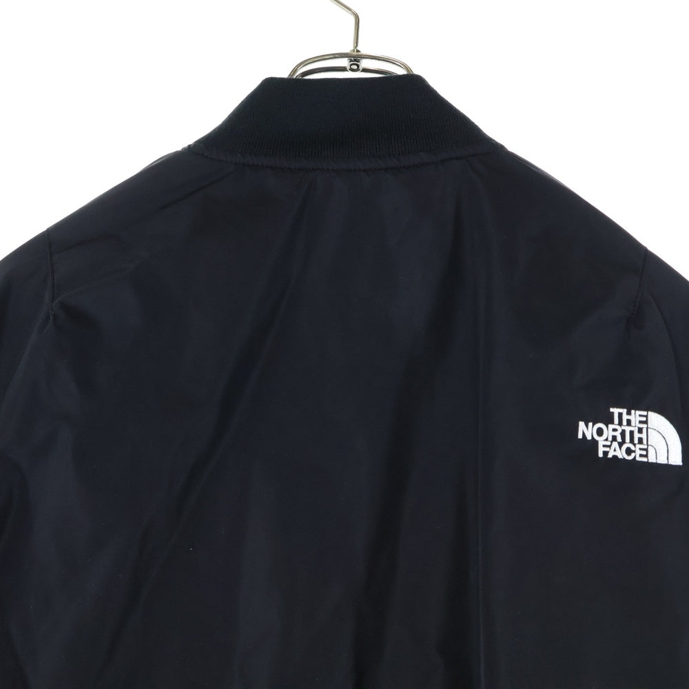 THE NORTH FACE(ザノースフェイス) インサレーションボンバージャケット MA-1 ジップアップ中綿ブルゾン ブラック NY82552