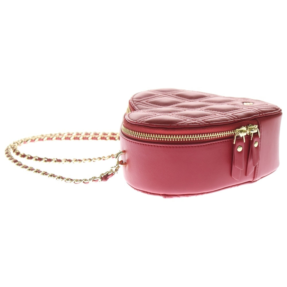 snidel(スナイデル) HEART COLLECTION ハートコレクション チェーンストラップ付 キルティングバッグ レディース レッド SWGB251683