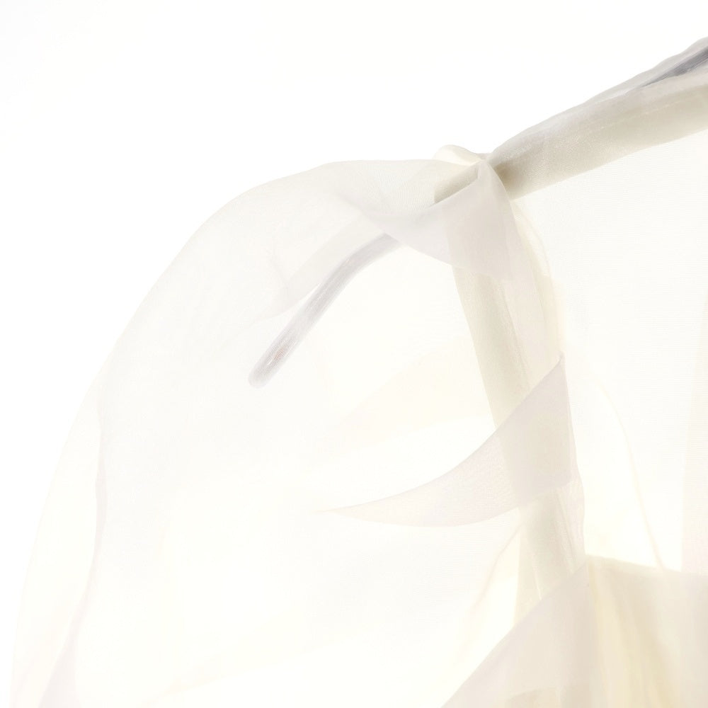 NO BRAND(ノーブランド) MERCYRYDUO マーキュリーデュオ キャミソール付き シースルー ロングスリーブブラウス レディース ホワイト 002450400201-01