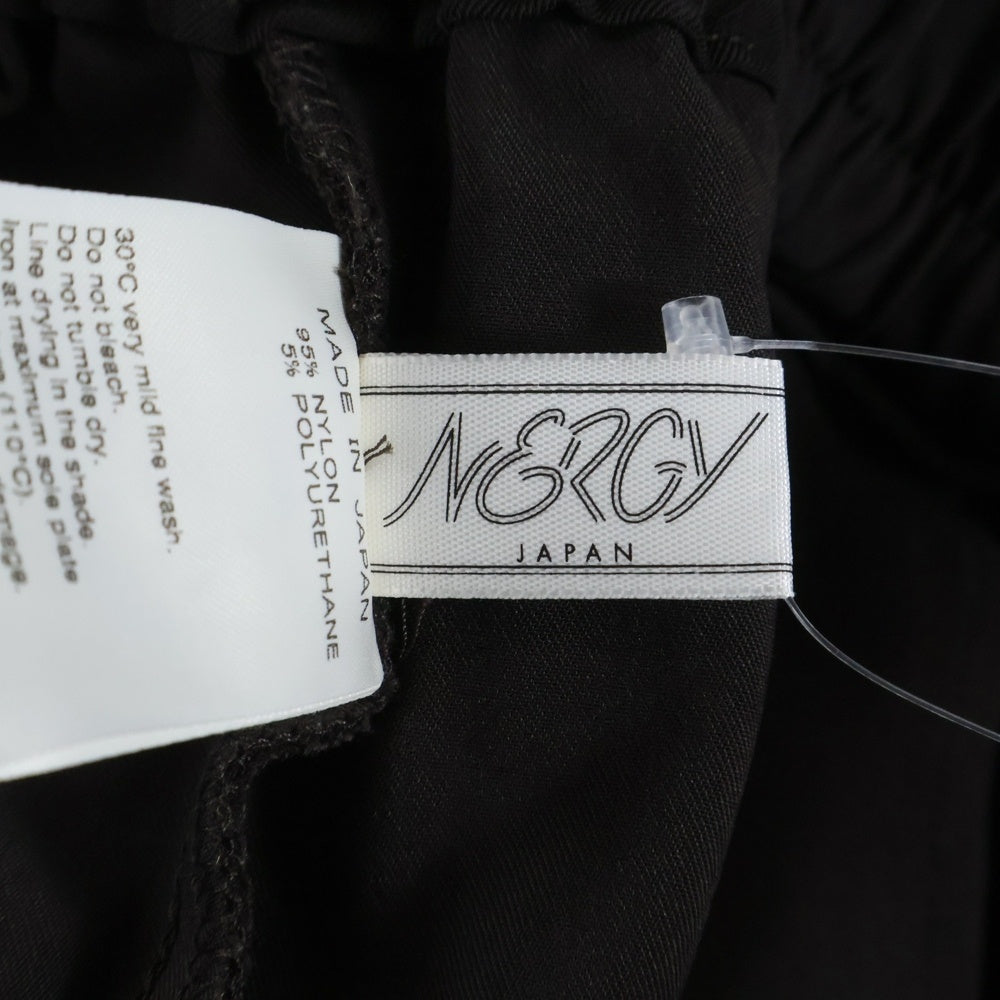 NERGY(ナージー) BPノイズレス トラウザーズワイドパンツ ブラウン レディース NJS-13000-A