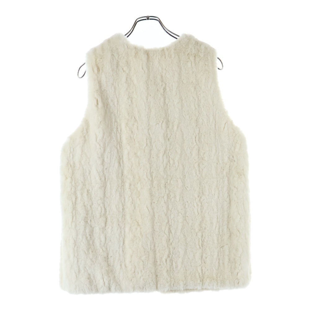 Chico(チコ) エコファー ライナーキルティング ベスト ホワイト レディース CHZ1022107A0004