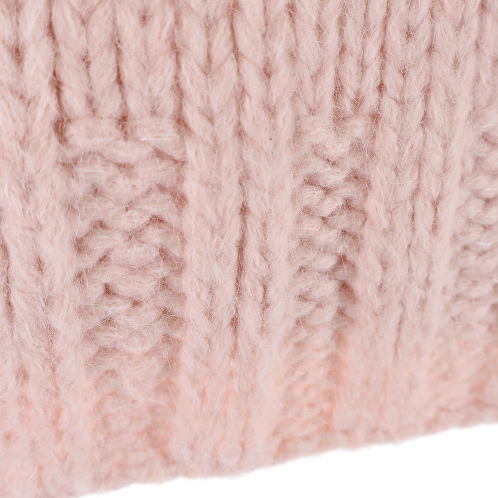 ZARA(ザラ) ケーブル編み ローゲージ ニットベスト ピンク レディース 2142/002/621