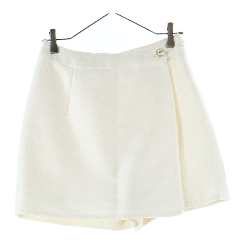 snidel(スナイデル) ツイードキュロットパンツ ホワイト レディース SWFP235125