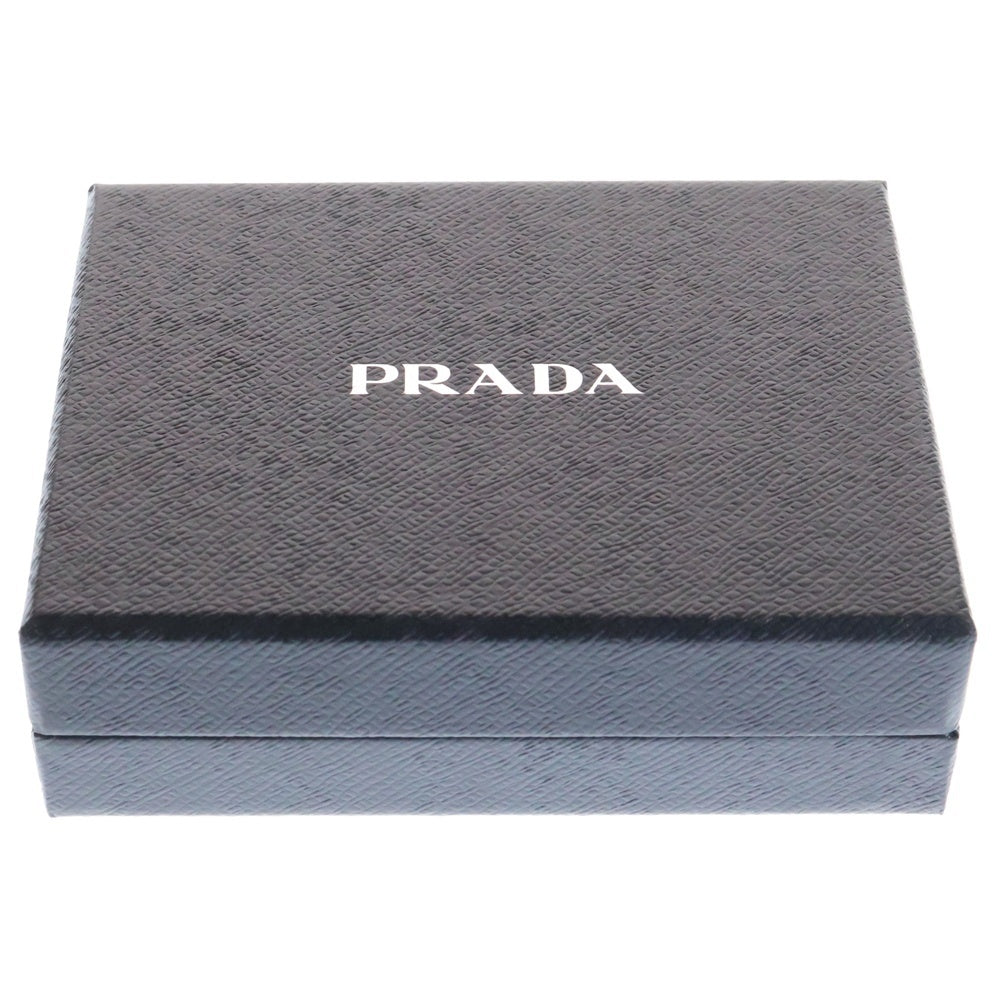 PRADA(プラダ) サフィアーノマルチカラー カードコインケース ブラック/ピンク 1MC086 レディース