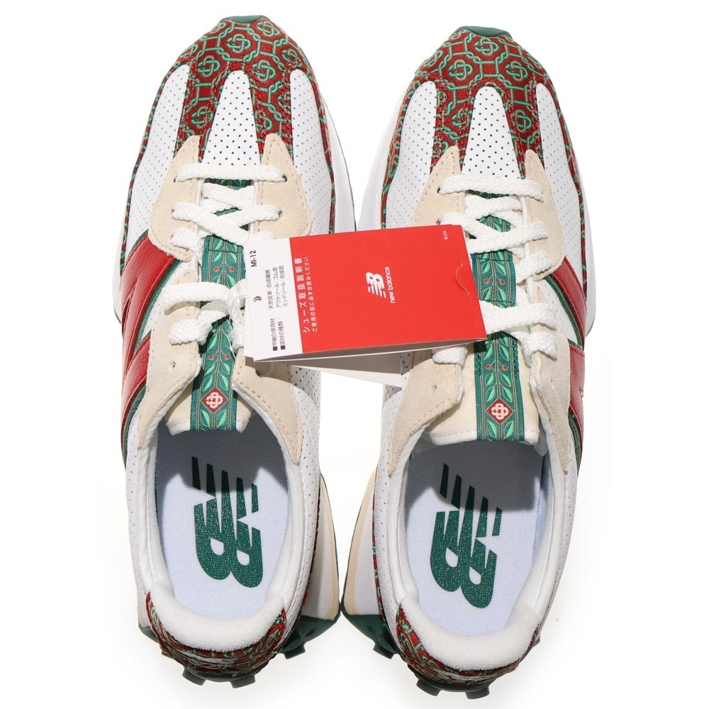 New Balance(ニューバランス) ×CASABLANCA MS327CAA RED MONOGRAM カサブランカ レッドモノグラム ローカットスニーカー マルチ US9.5/27.5cm