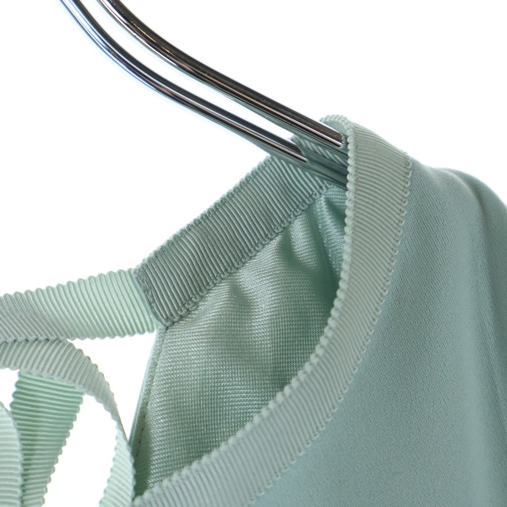 FOXEY(フォクシー) イザベルラッフルタンク ノースリーブブラウス カットソー レディース グリーン 38637-NSTFN120PR